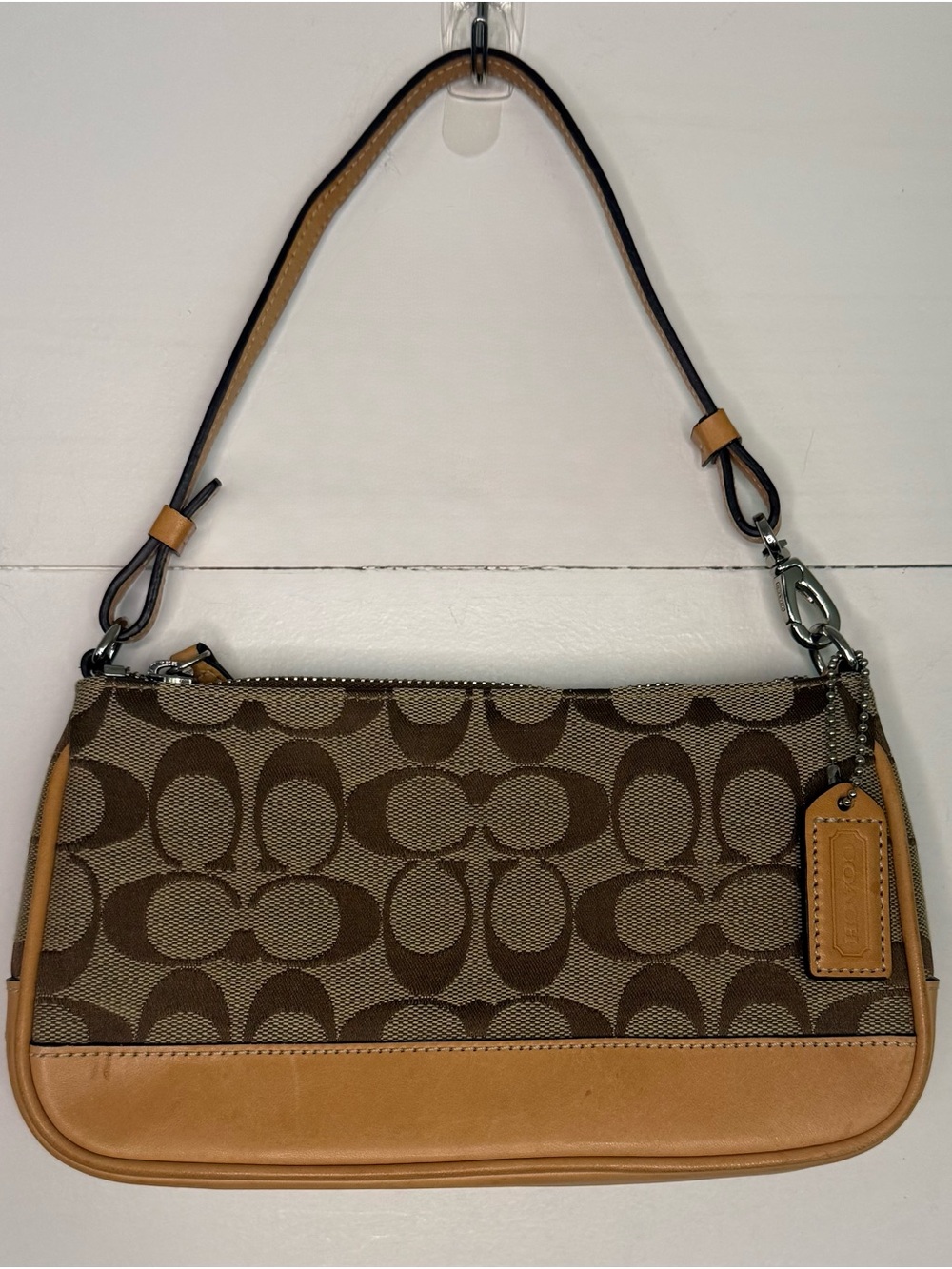 Vintage Coach Signature Demi Shoulder Bag Style 6094
